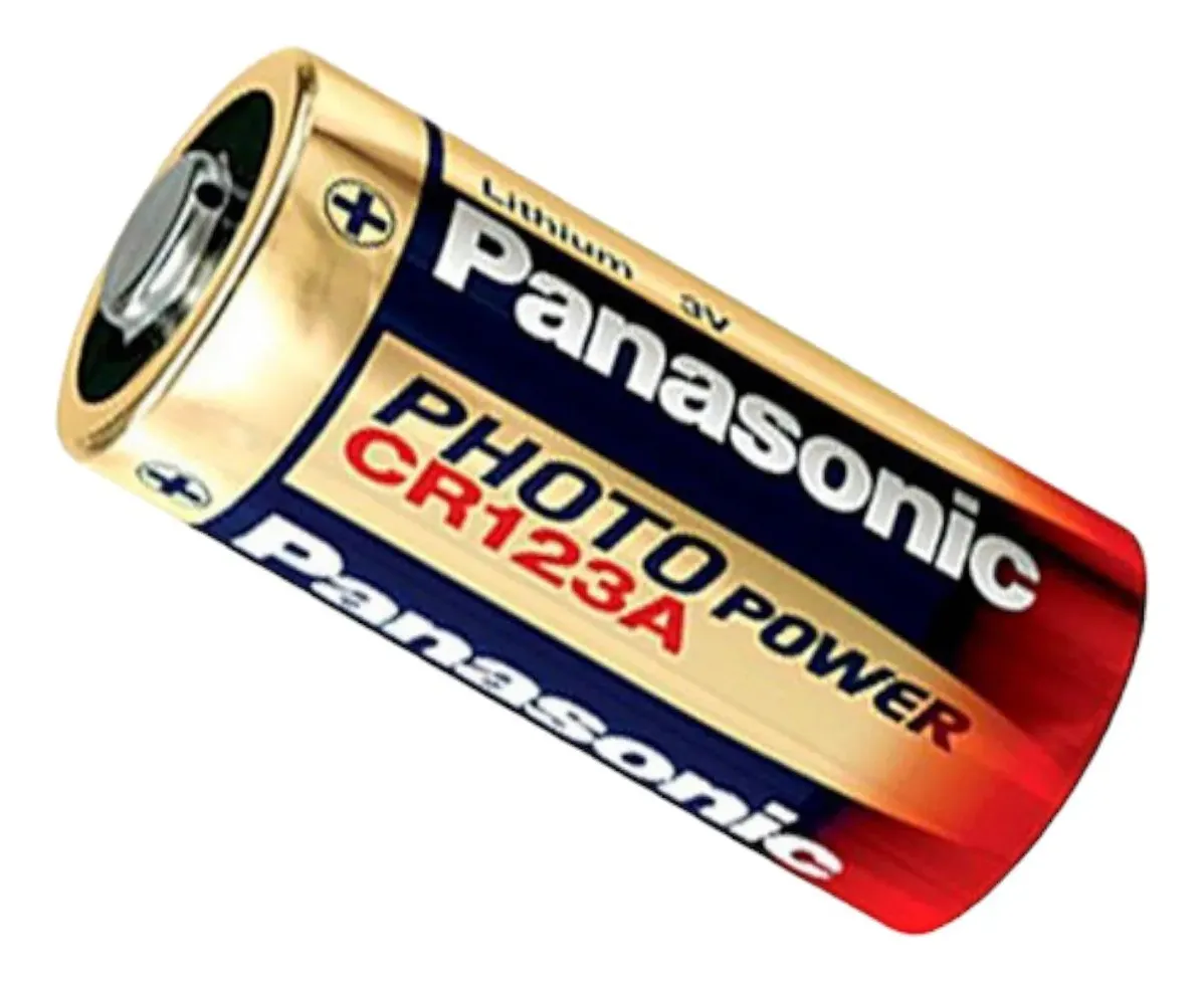 Batería Panasonic CR123A Lithium 3V